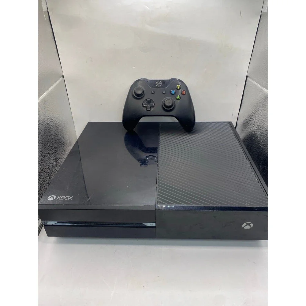 Microsoft Xbox One 500GB Console - Black Tested Works Controller w cords XB1 XOn